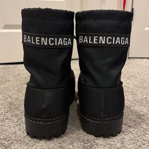 Balenciaga Black Winter Boots Alaska boots brand new